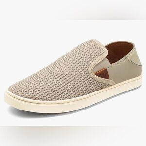 OluKai Tan and Cream Women's Sneakers